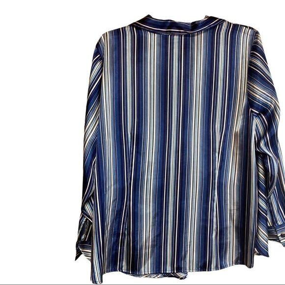 BLUE DIAMOND PLUS,women’s top, Size 3X,button down - Picture 2 of 8